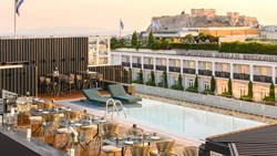 XL Greece Athens Mcgallery Capital Hotel Mappemonde Restaurant Bar & Lounge (4)