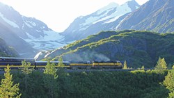 Xl Usa Alaska Railroad Denali Star Train Sun Mountains