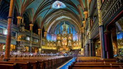 XL Canada Notre Dame Basilica In Montreal, Canada
