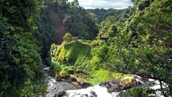 Xl Laos Bolaven Plateau Tad Yuang Waterfall Overview